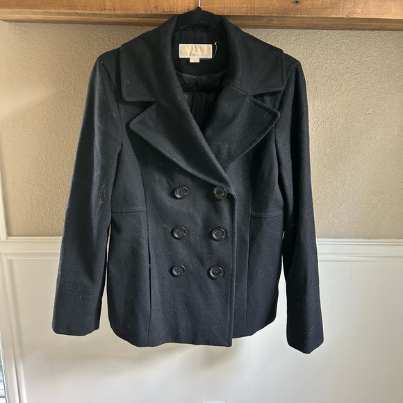 Michael Kors Wool Pea Coat - Picture 3 of 6